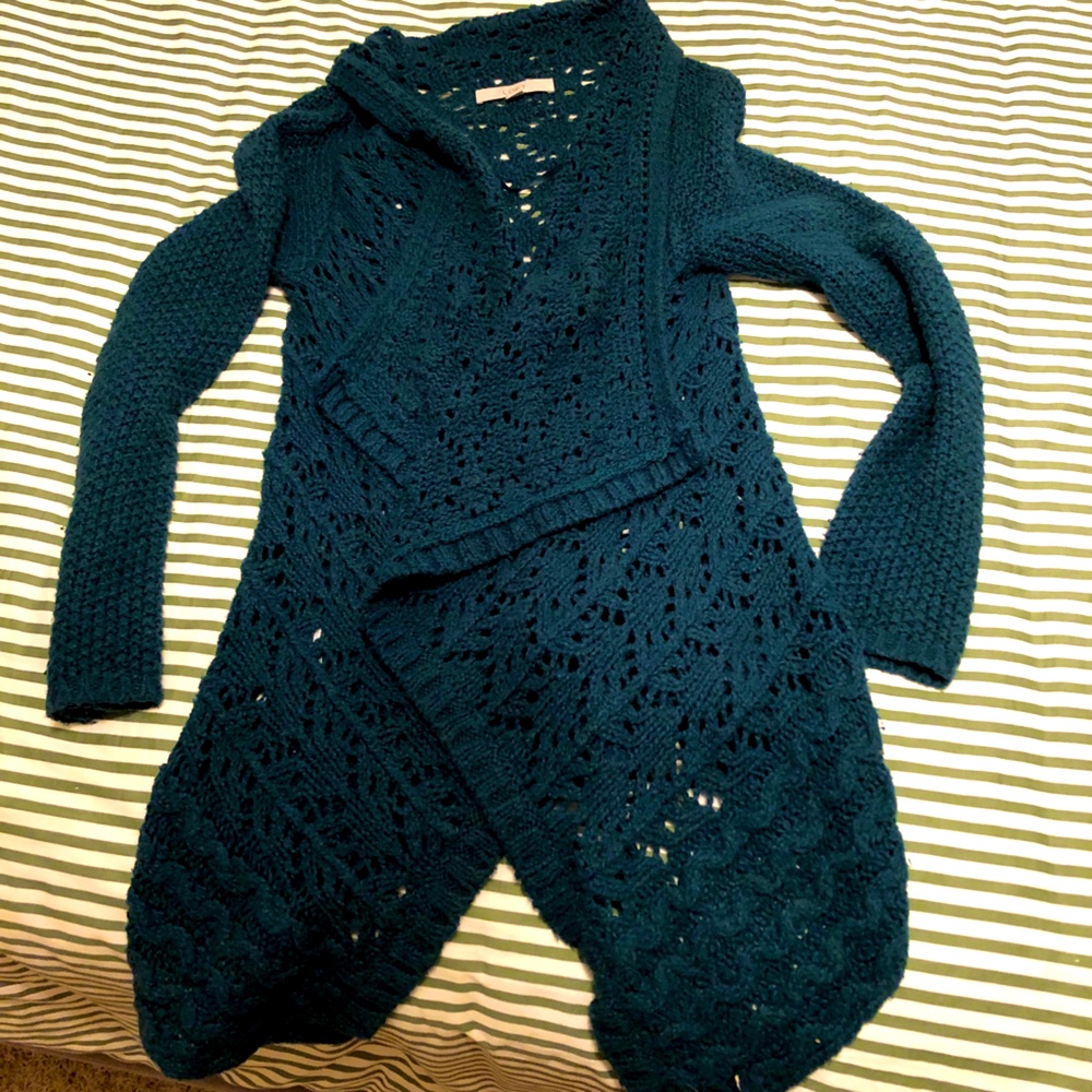 Teal Loft cardigan